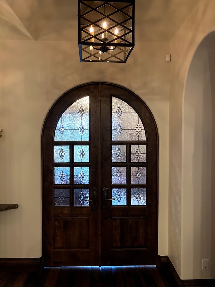 stained glass entryway denver
